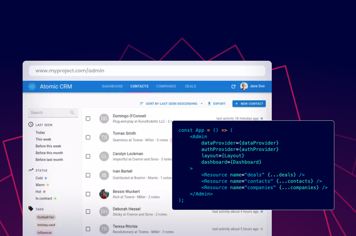 React Admin