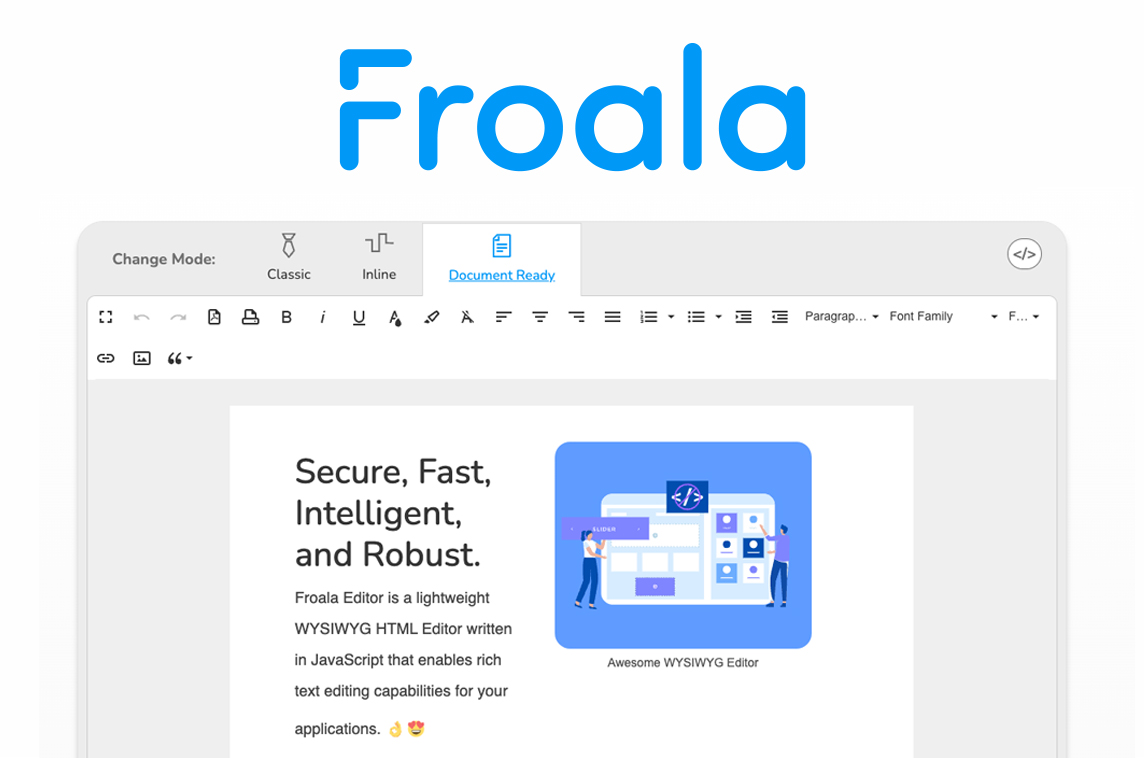 React Froala