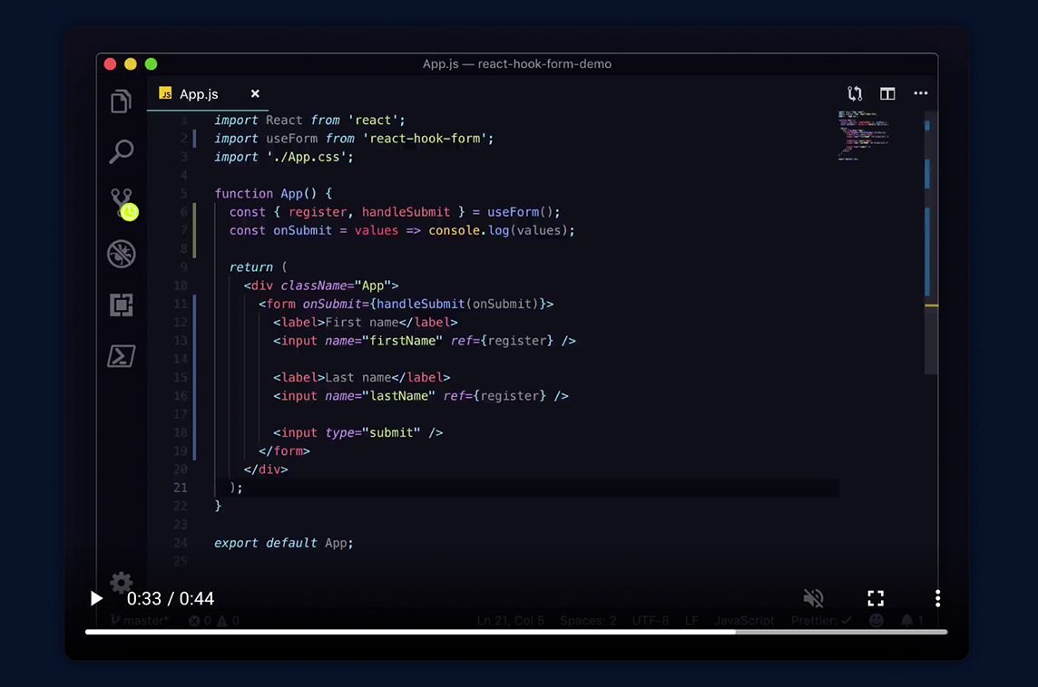 React Hook Form