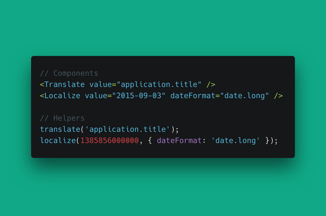 React I18nify