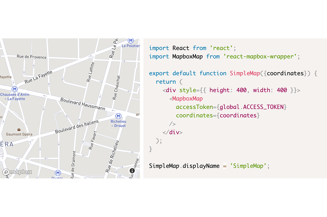 React Mapbox