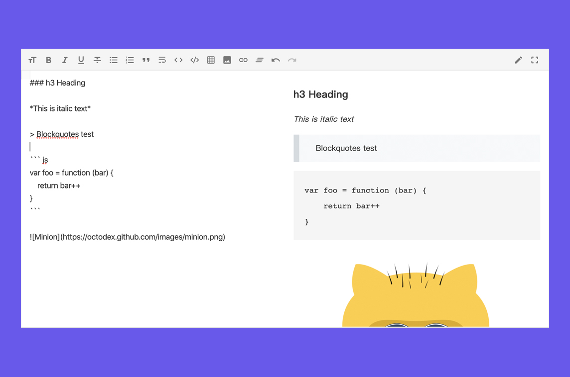 React Markdown Editor Lite