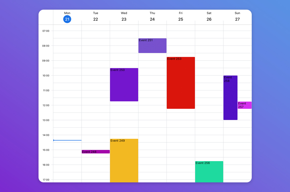 React Native Calendar Kit
