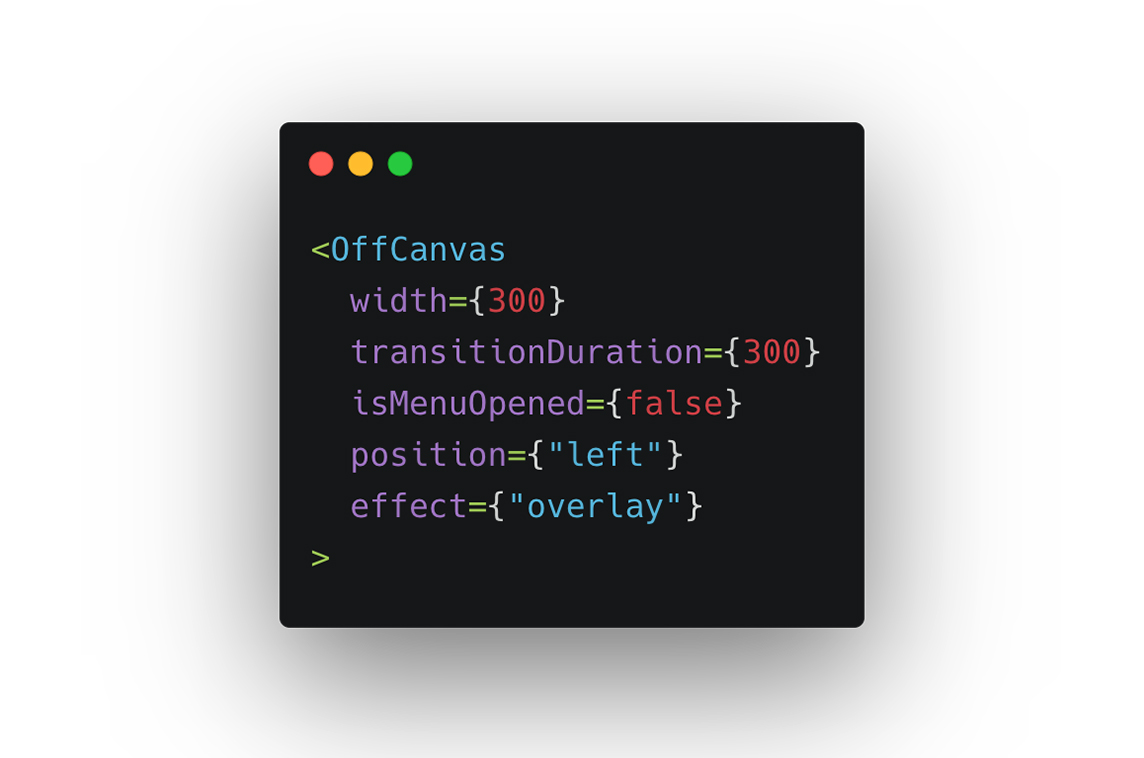 React Off-Canvas