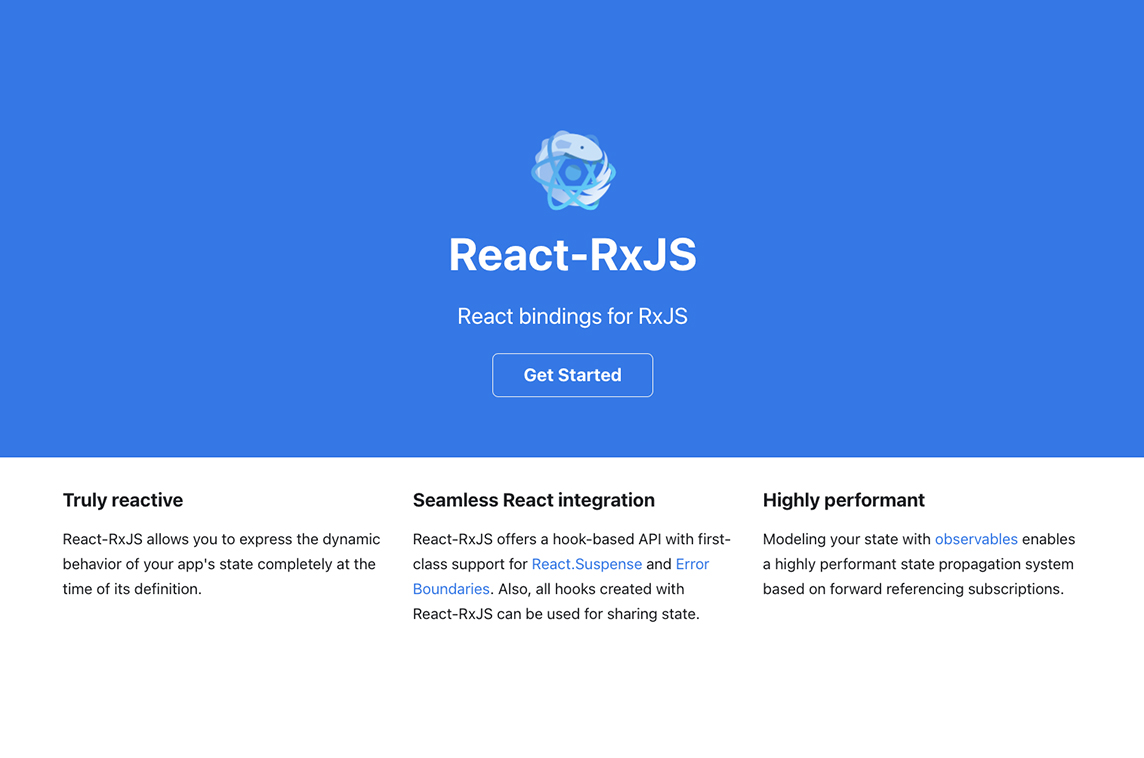 React RxJS