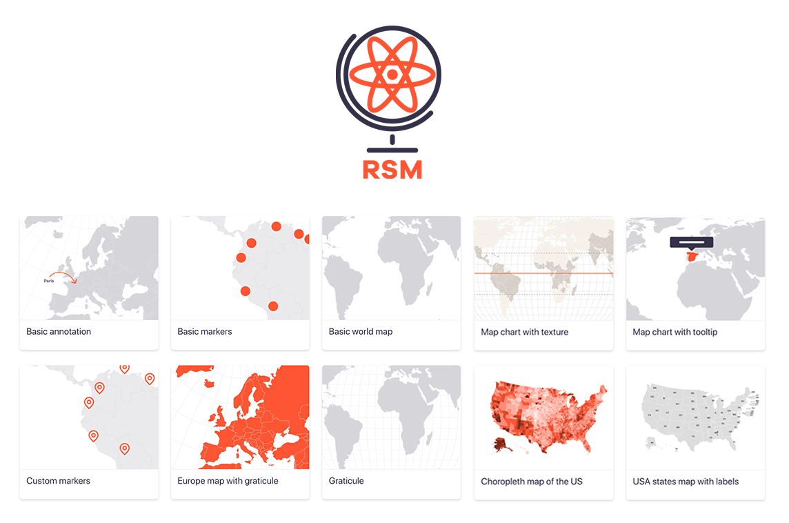 React Simple Maps