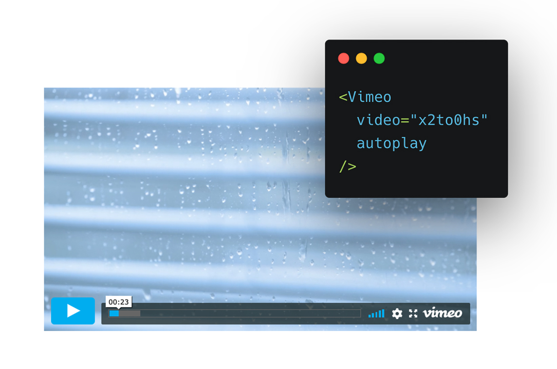 React Vimeo