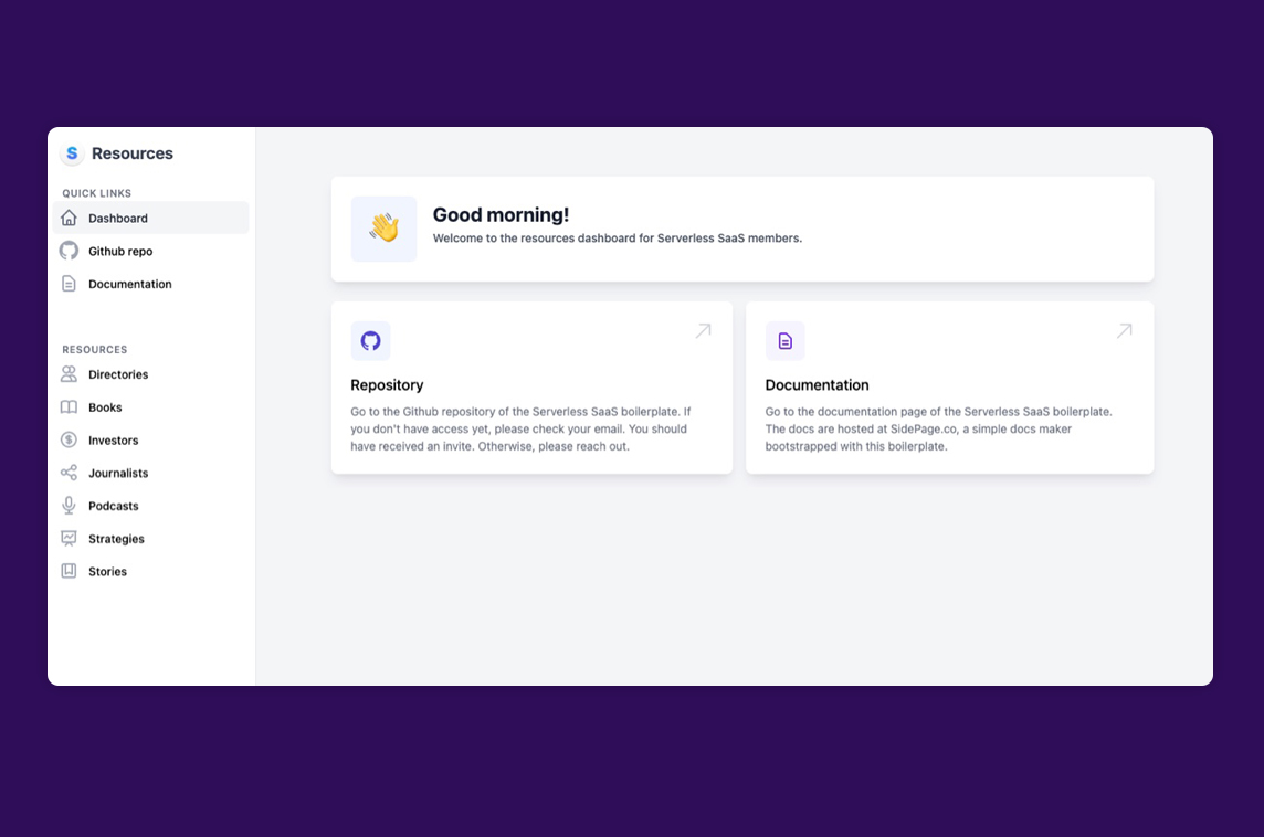 Serverless SaaS