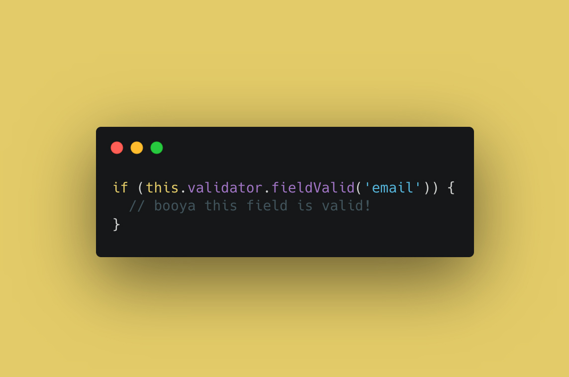 Simple React Validator