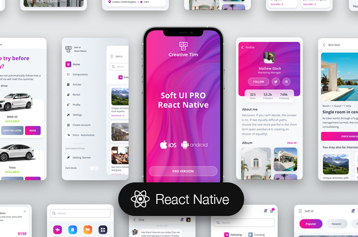 Soft UI React Native