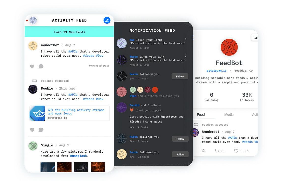 Stream Activity Feed React