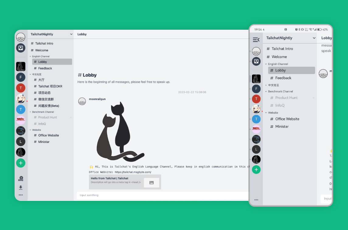 Tailchat