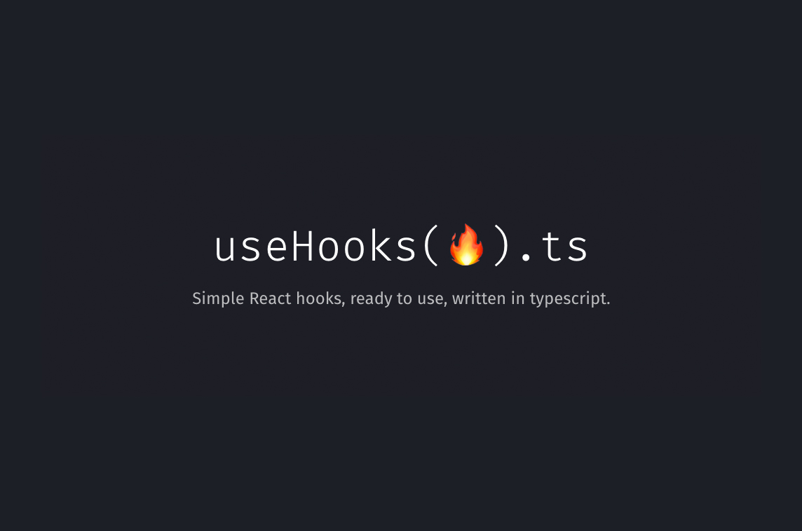 usehooks-ts