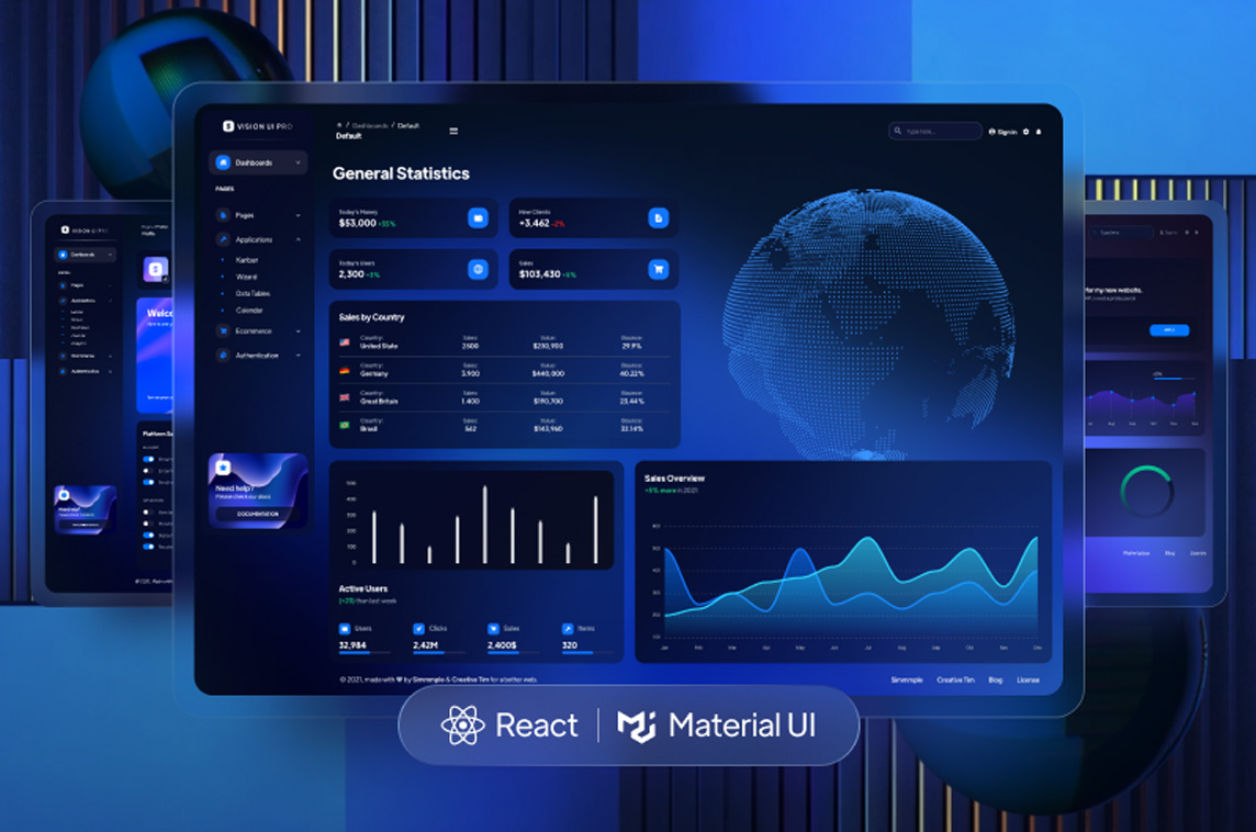 Vision UI Dashboard React