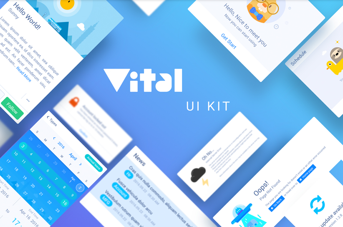 Vital UI Kit React