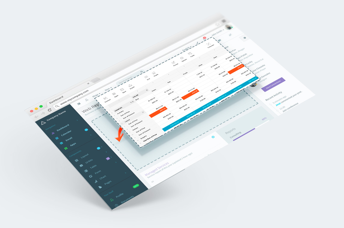 WebDataRocks Pivot Table