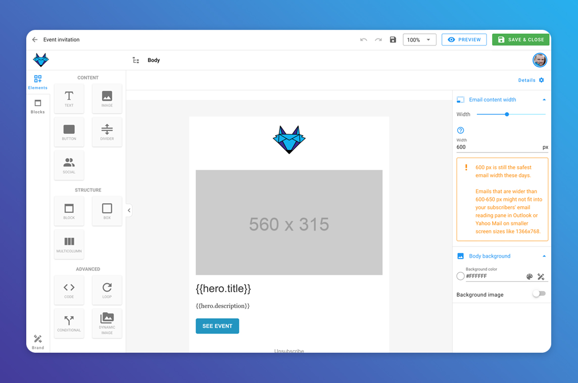 bluefox.email