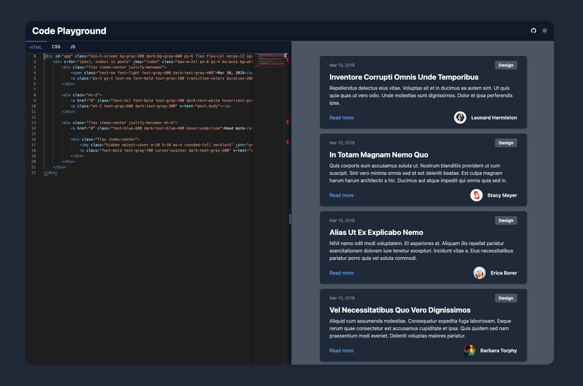 Code Playground