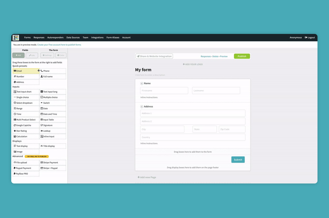 Formlets