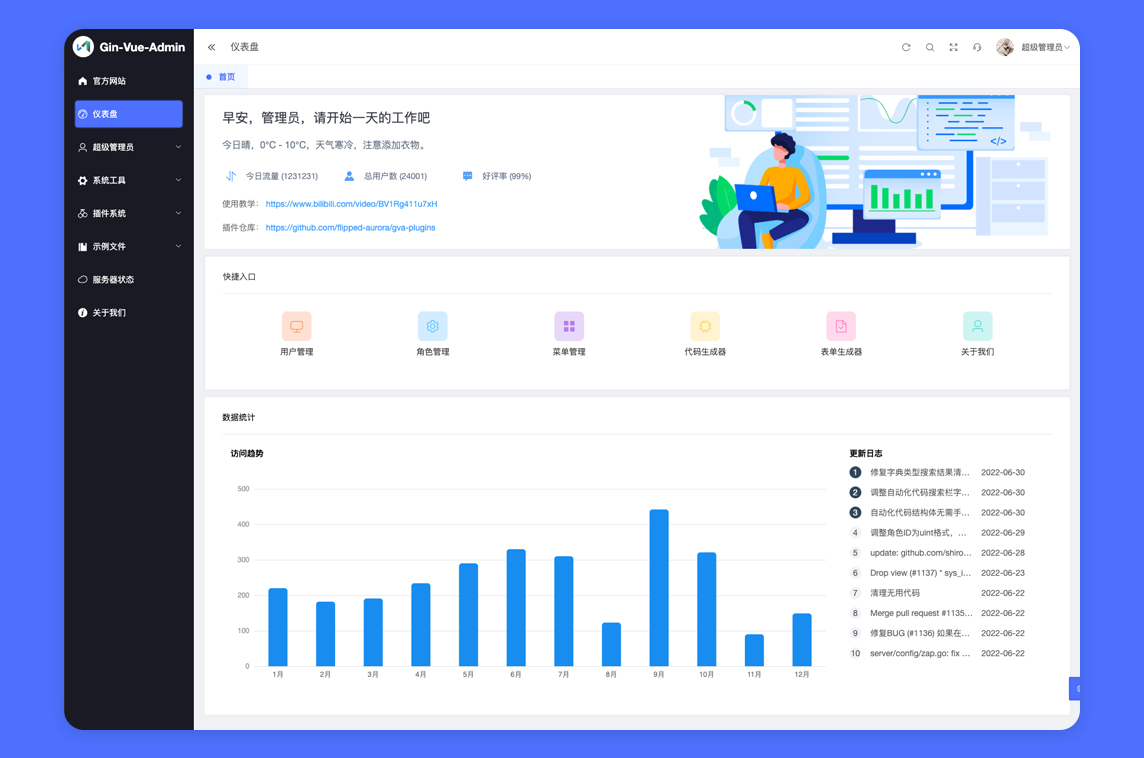 Gin Vue Admin