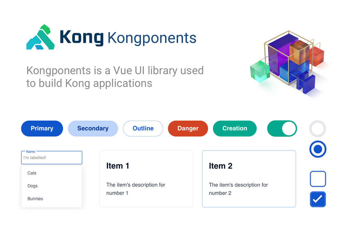Kongponents