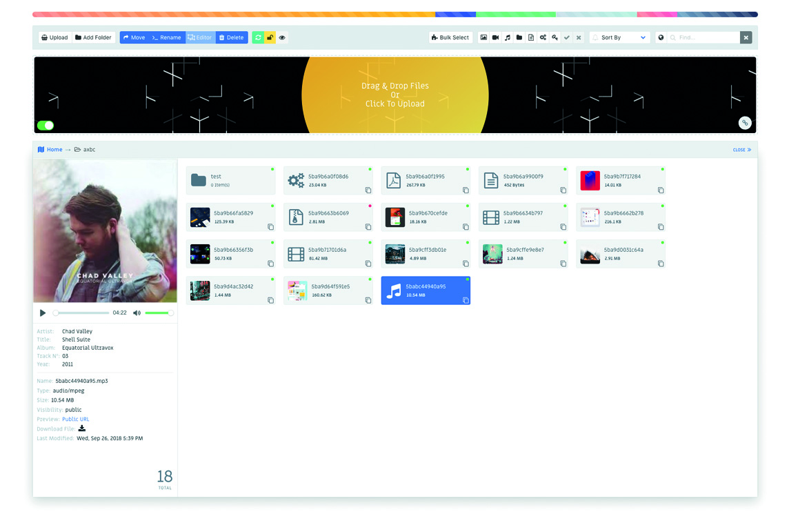 Laravel Media Manager
