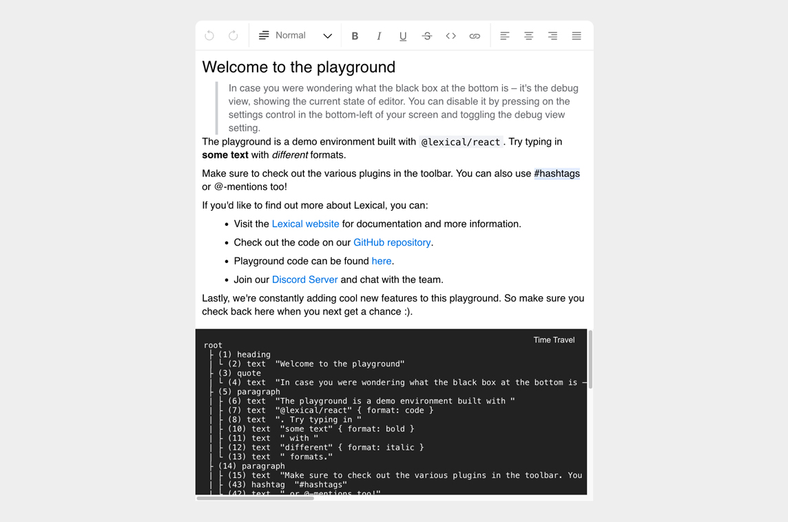 Lexical Vue