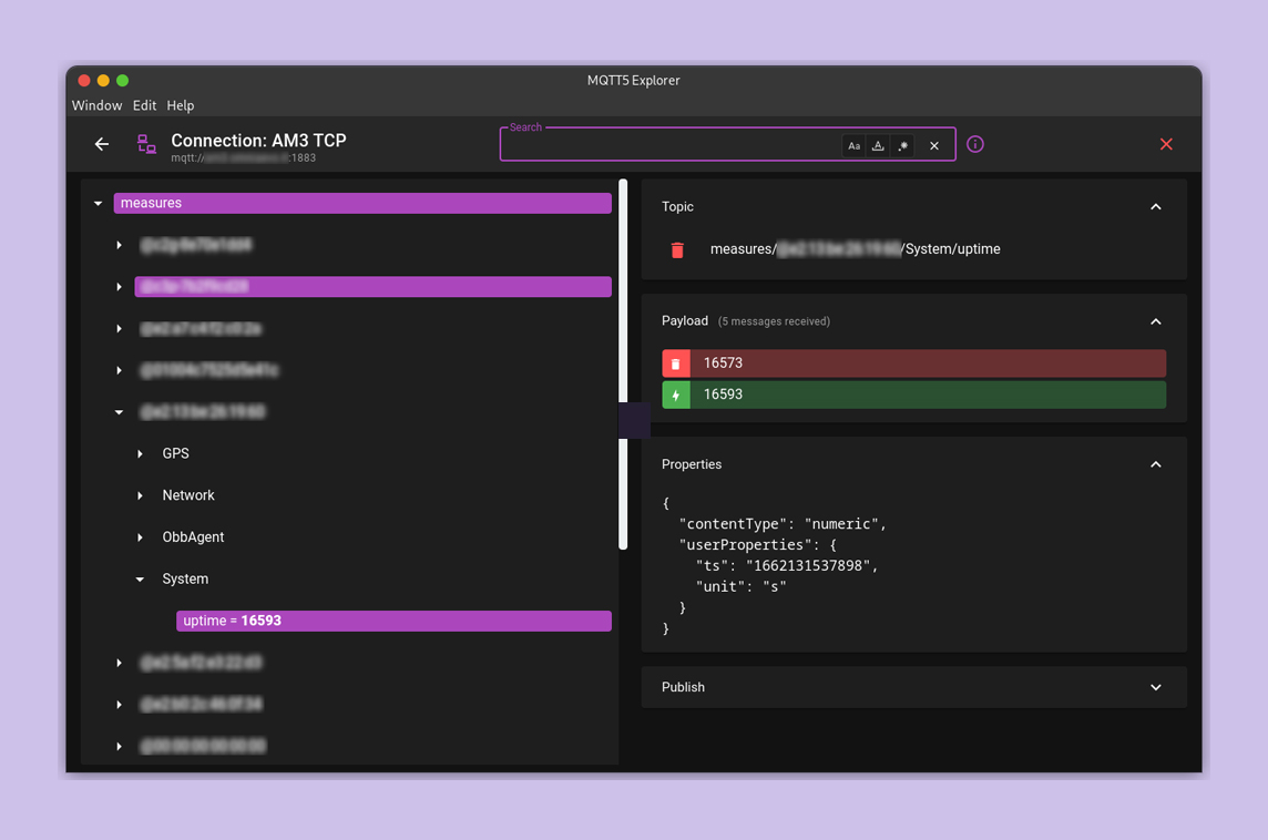 MQTT5 Explorer