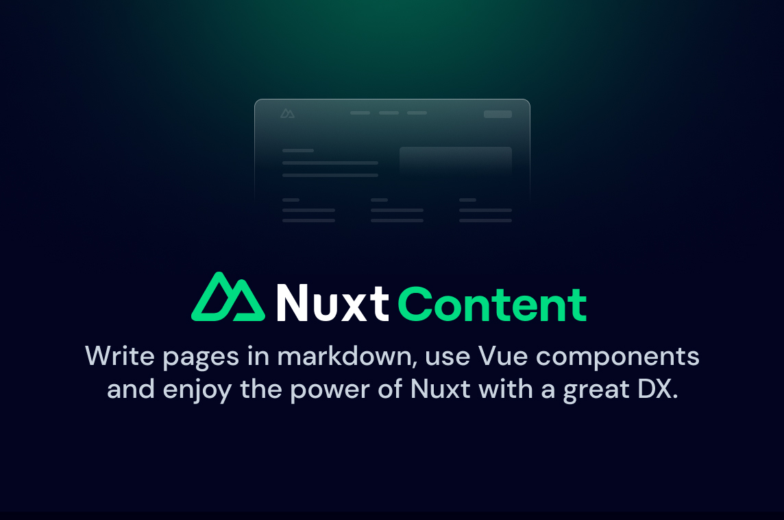 Nuxt Content