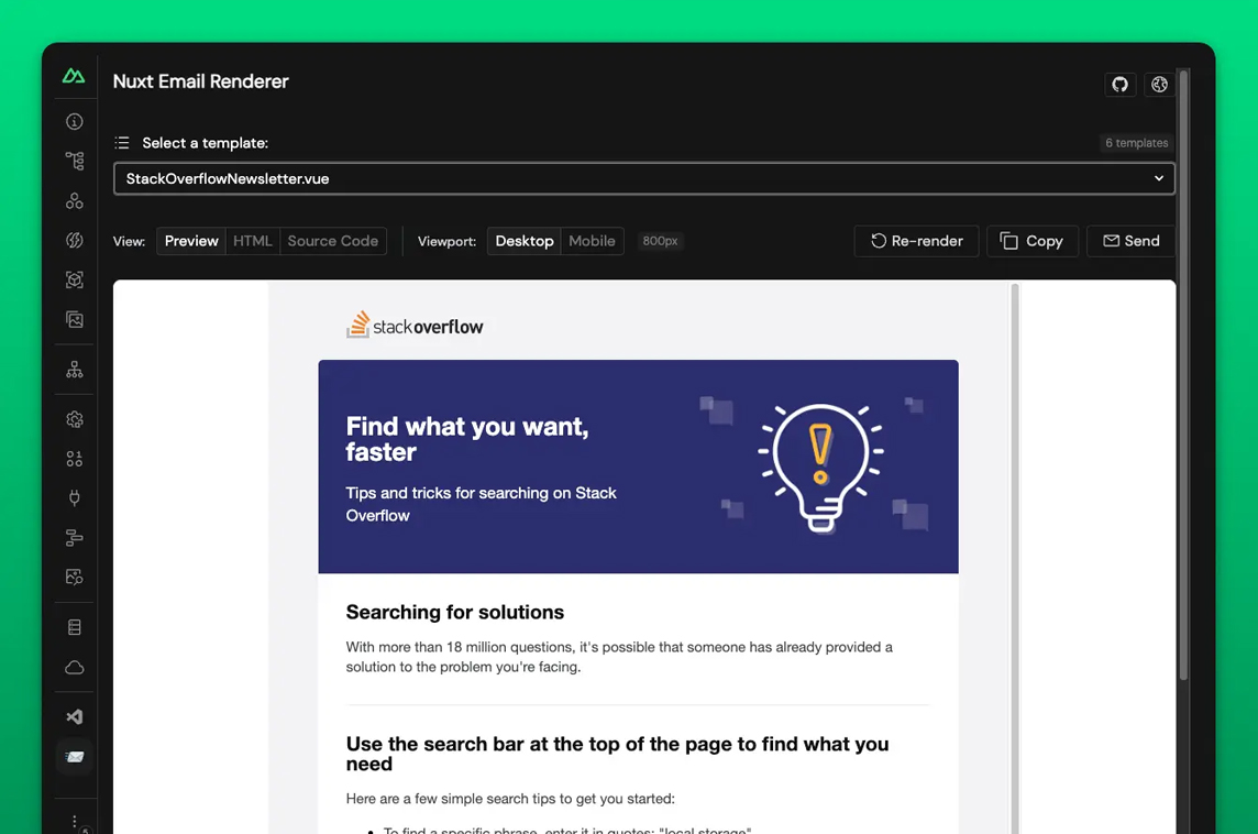 Nuxt Email Renderer