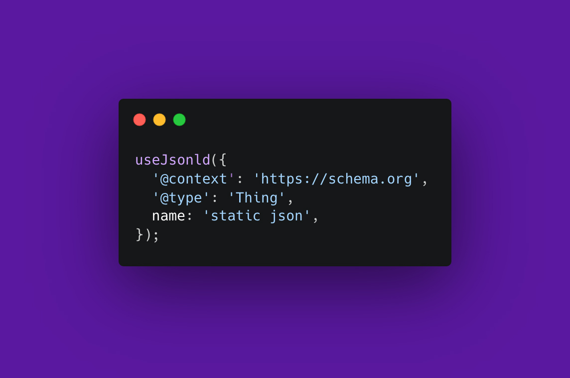 Nuxt JSON-LD