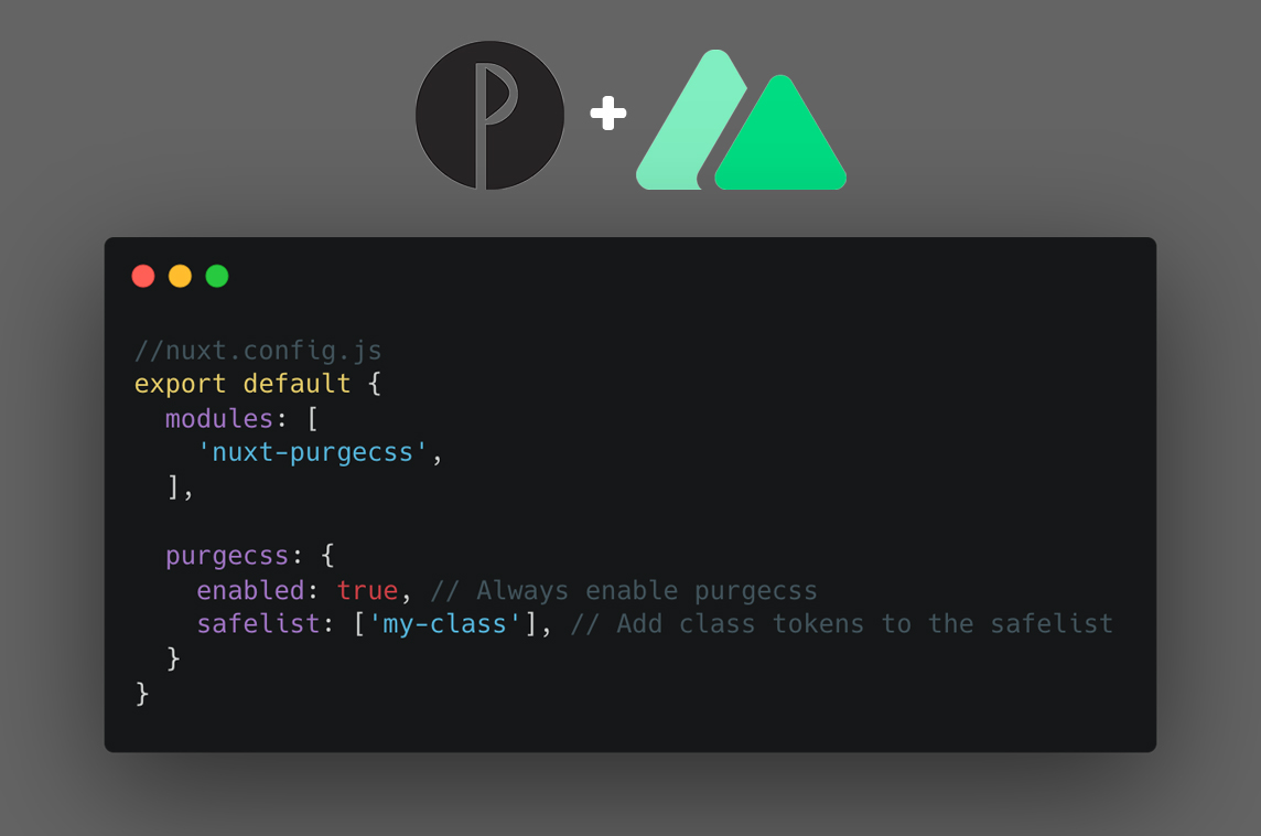 Nuxt PurgeCSS