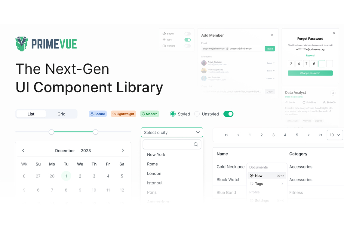 PrimeVue