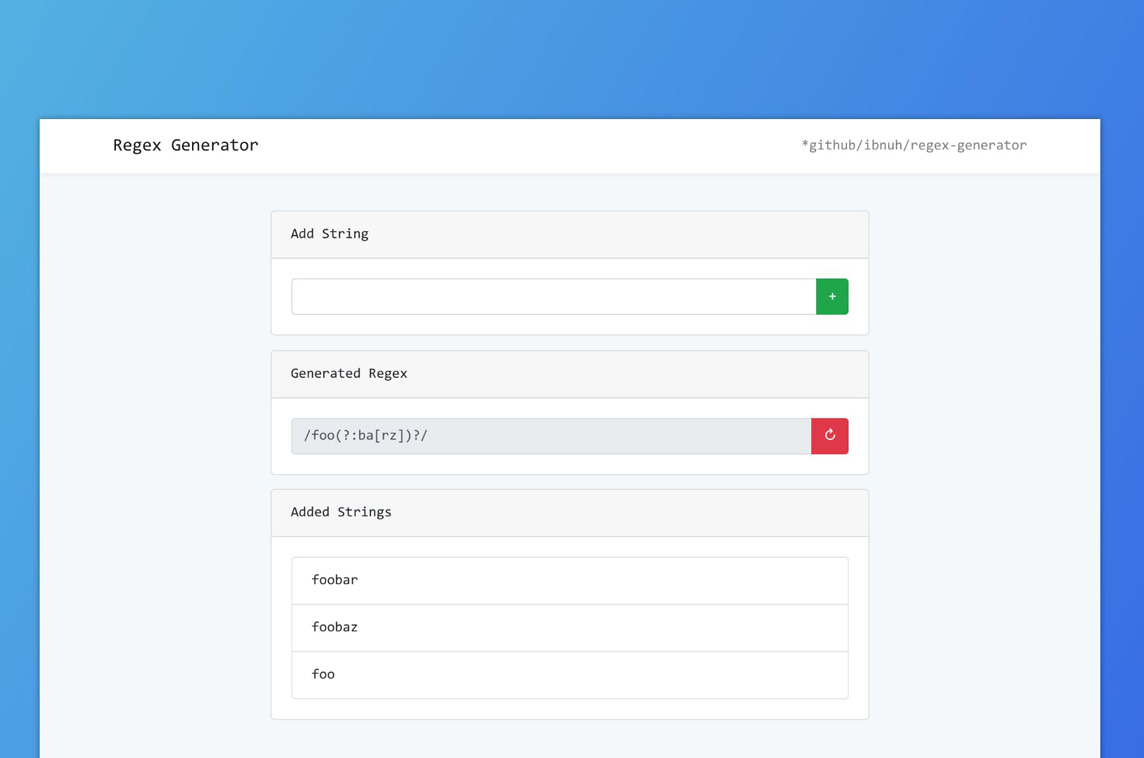 Regex Generator