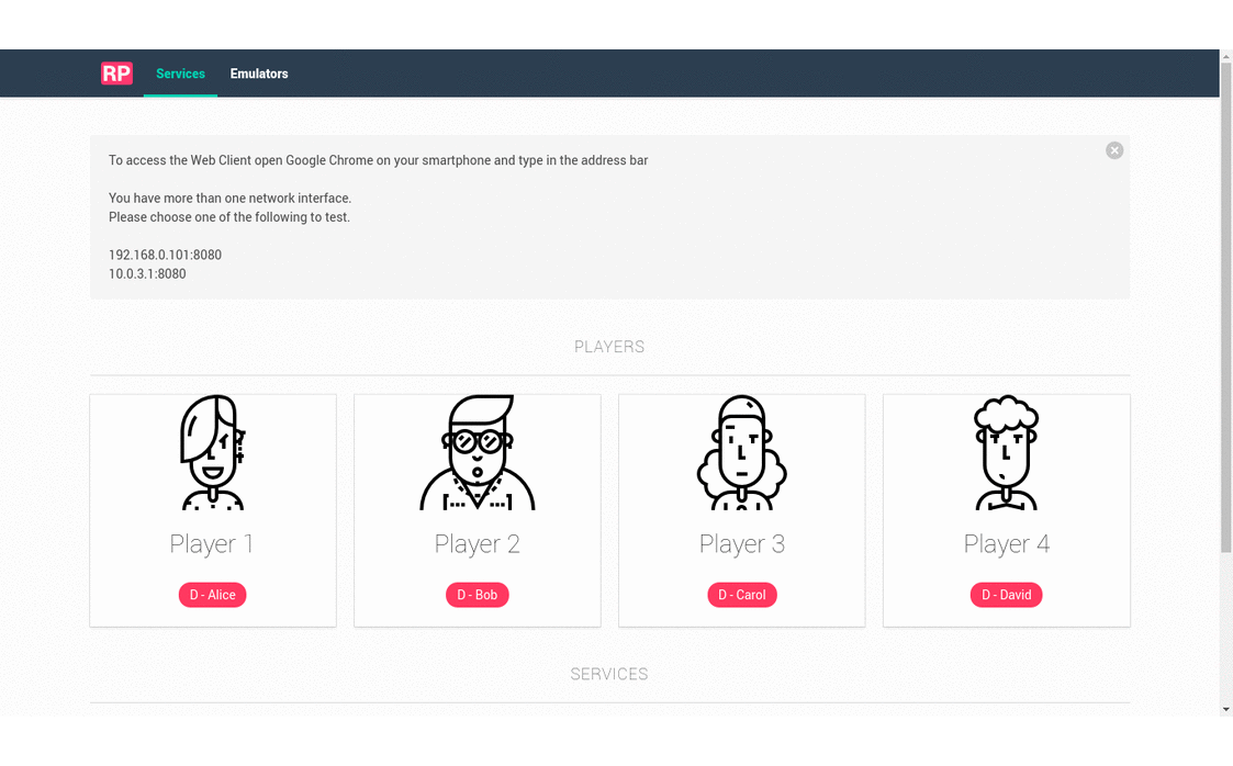 Remote Pad GUI