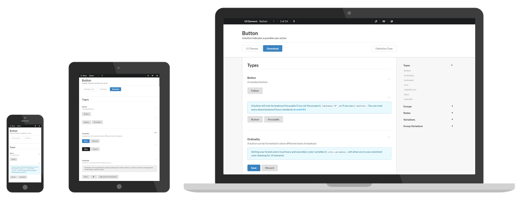 Semantic UI Vue