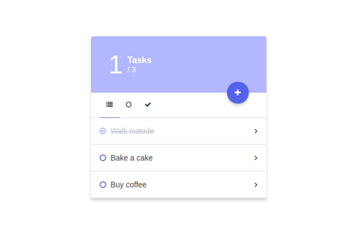 Simple Task List