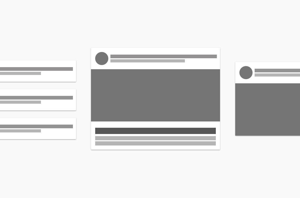 Skeleton Card Vue.js