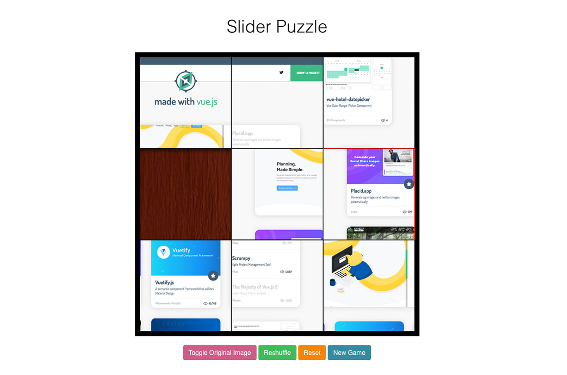 Slider Puzzle