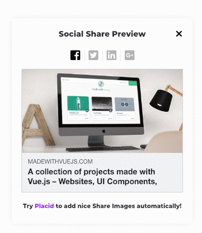 Social Share Preview