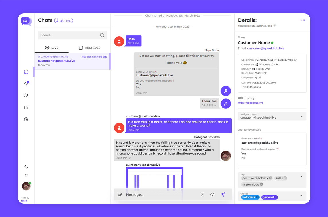 SpeakHub.live