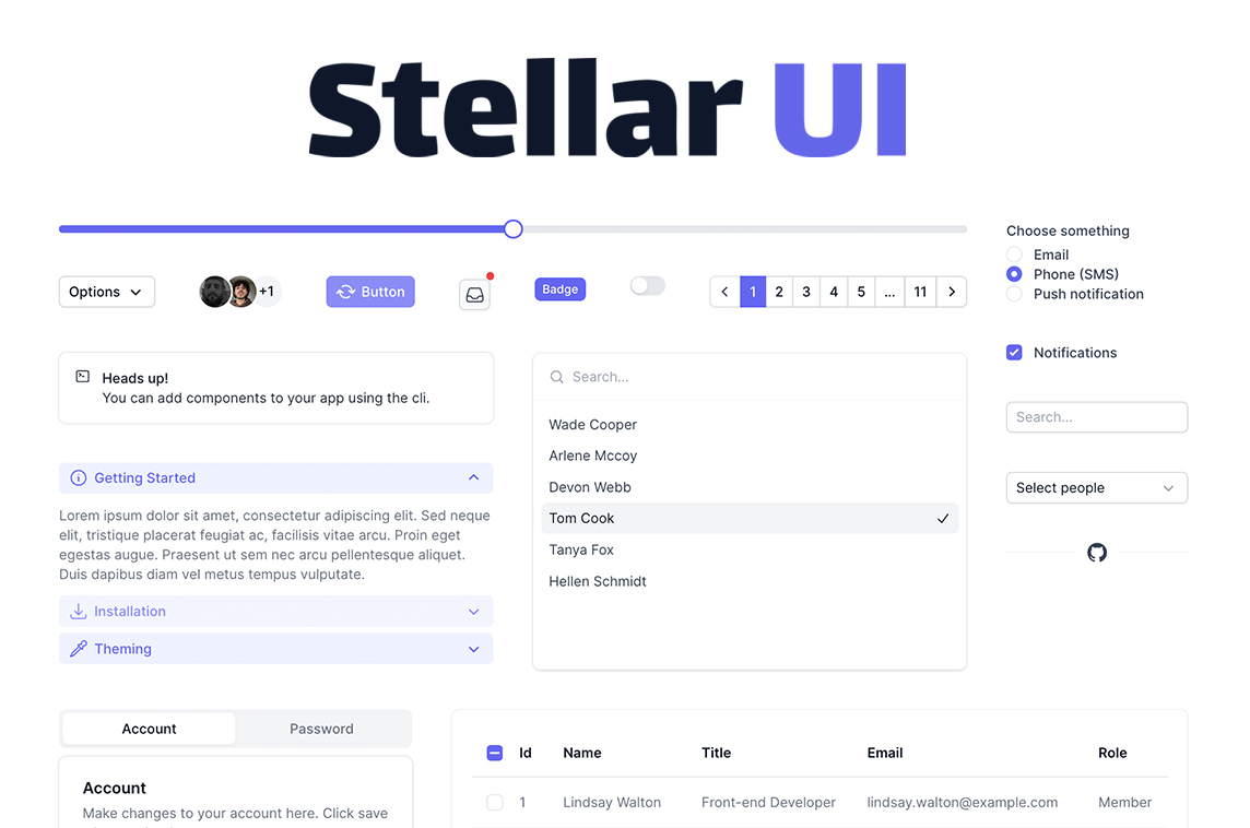 Stellar UI