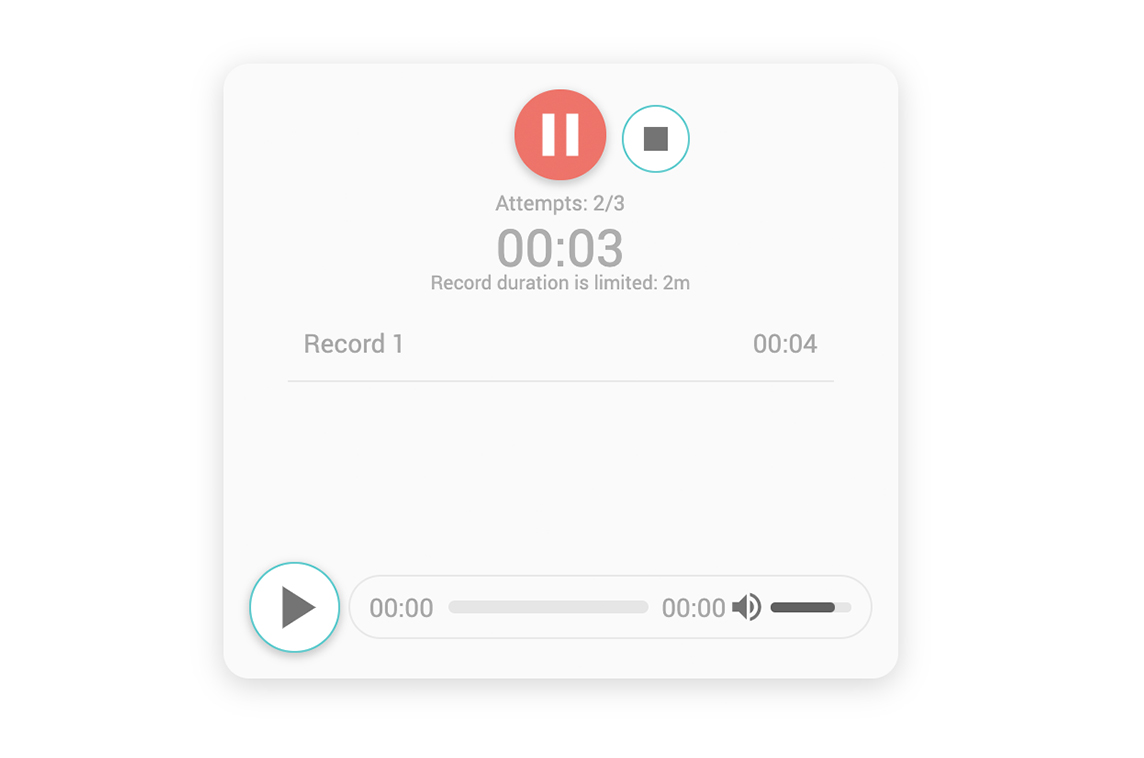 Vue Audio Recorder