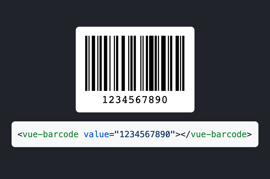 Vue Barcode