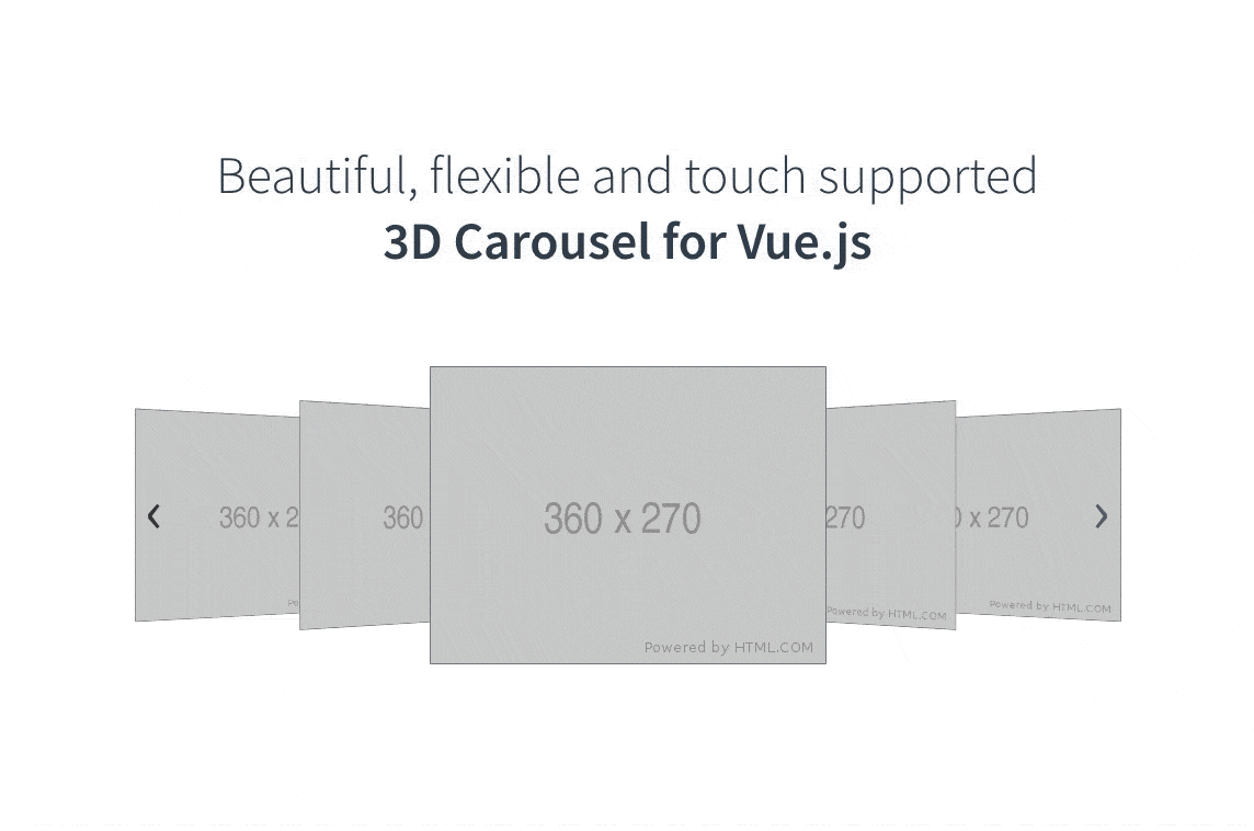 Vue Carousel 3D