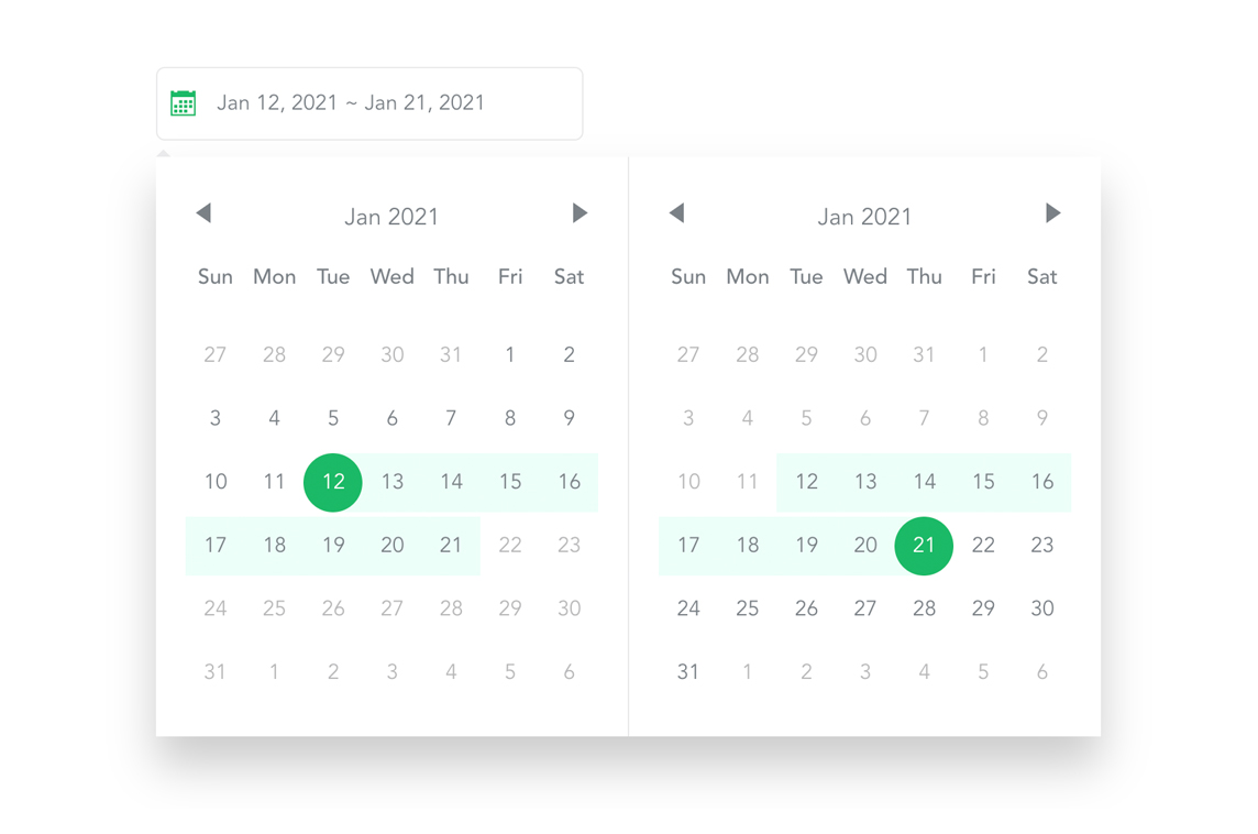 Vue Datepicker