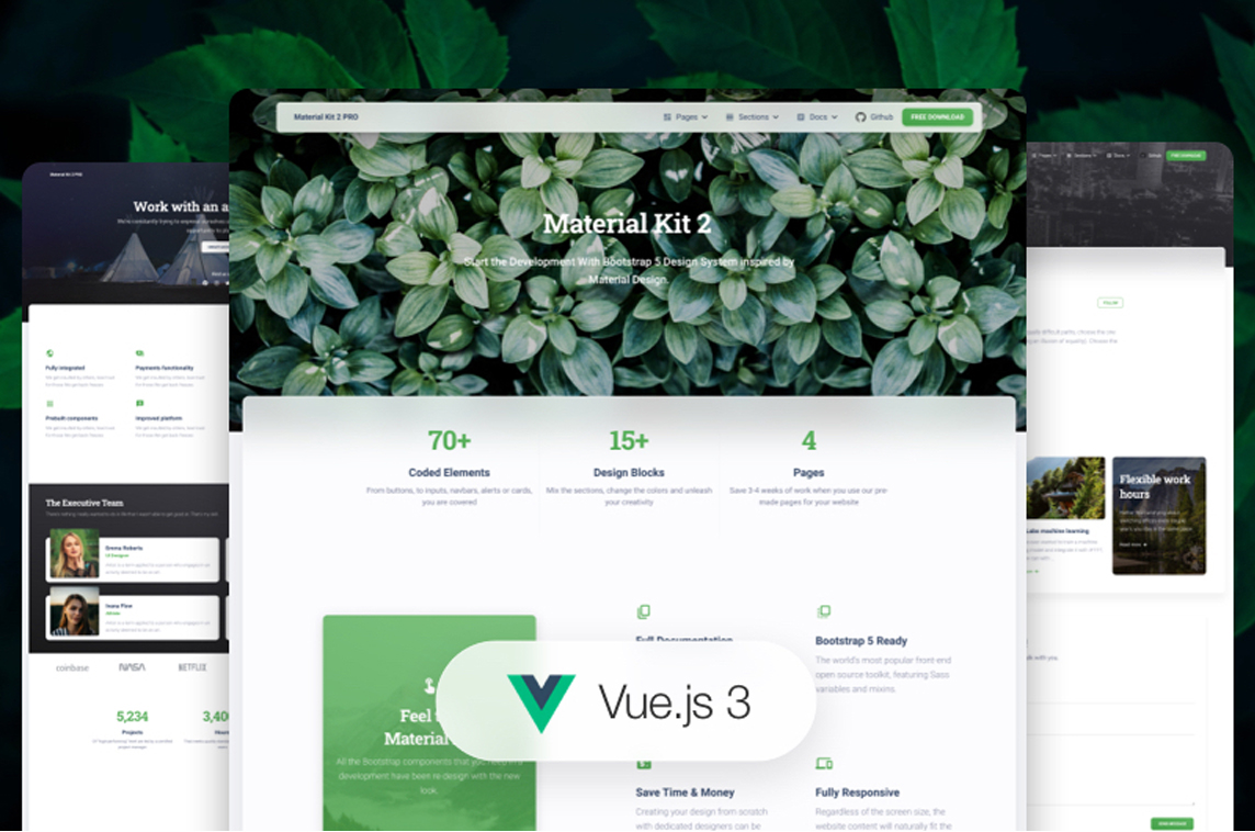 Vue Material Kit