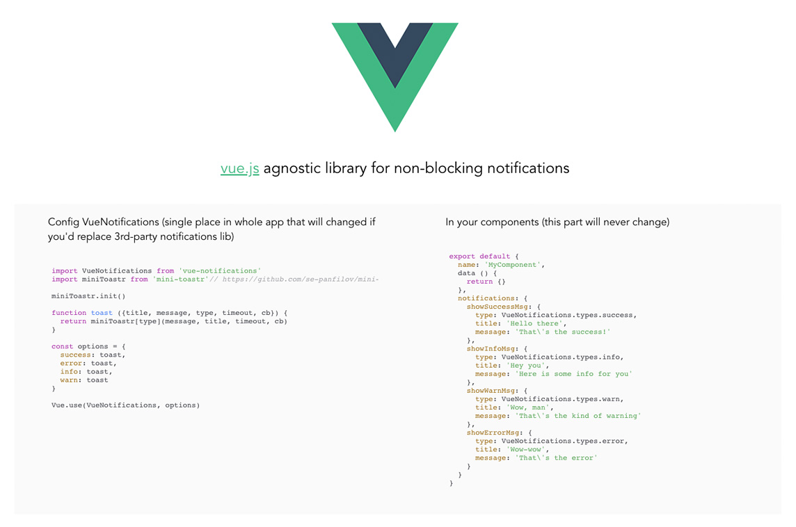 vue-notifications