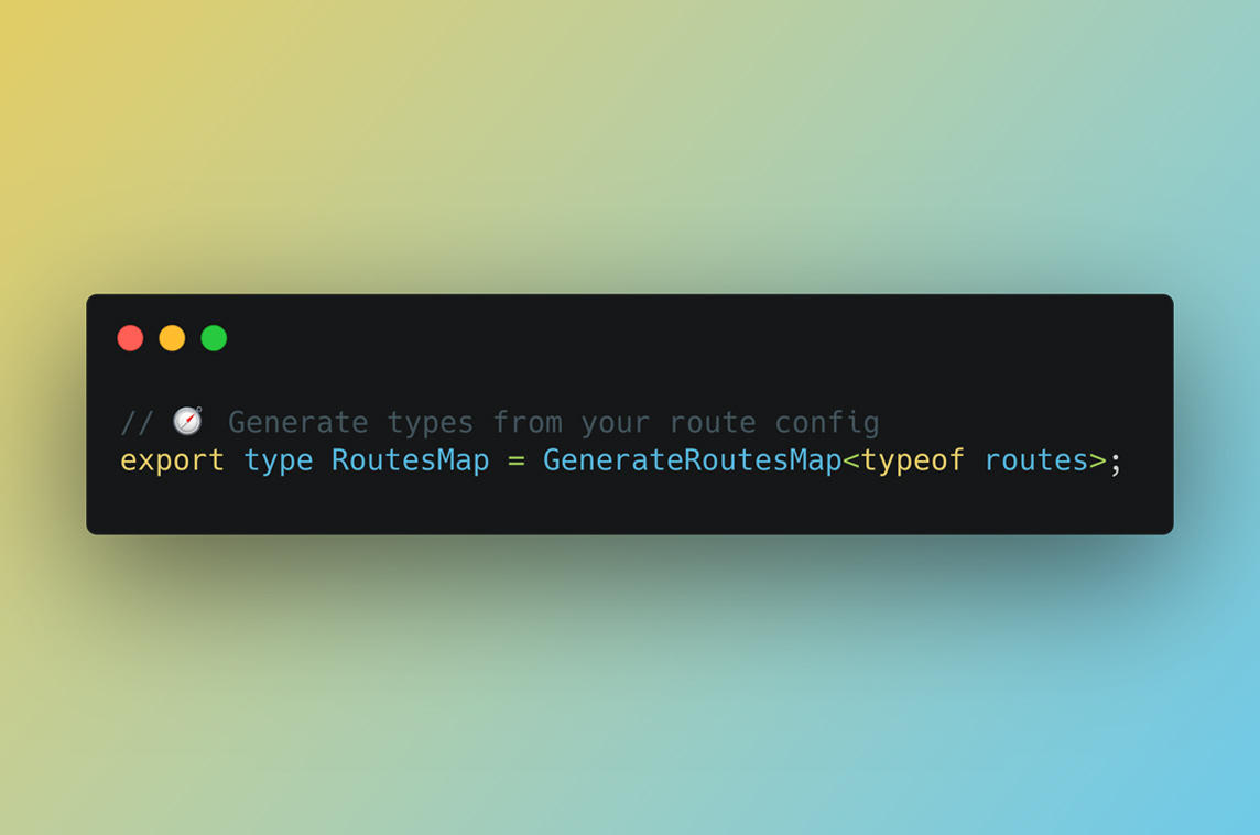 Vue Routes to Types