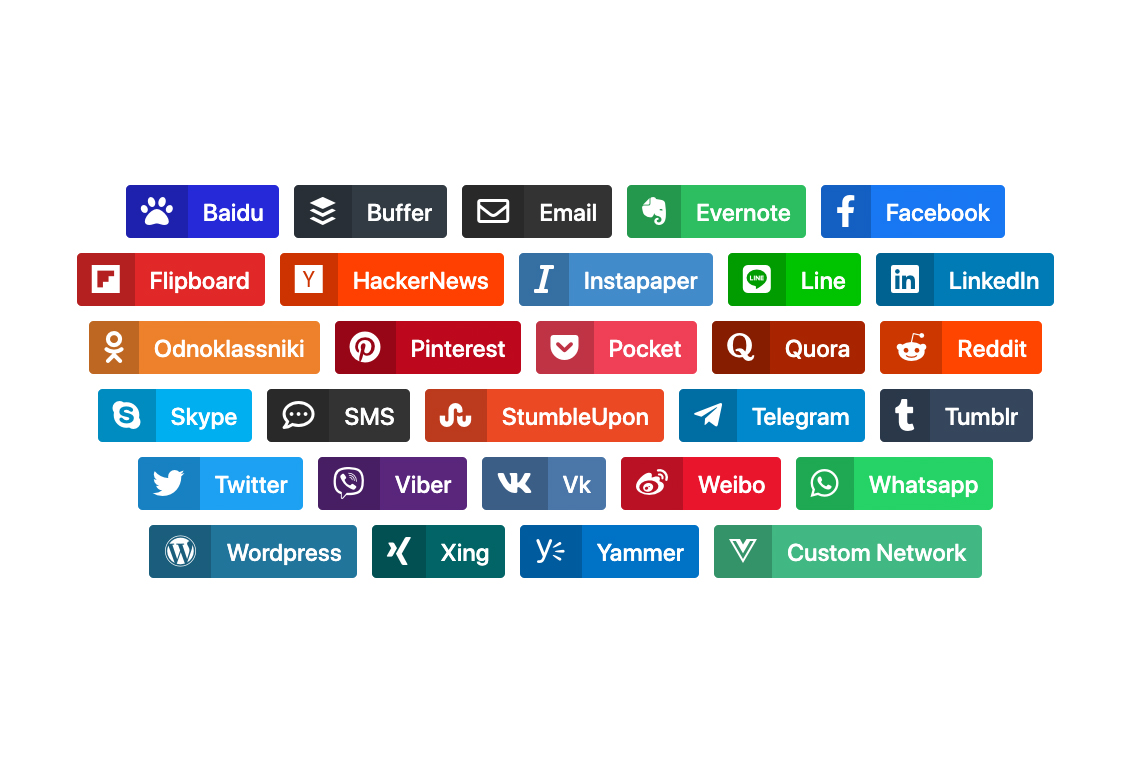 Vue Social Sharing